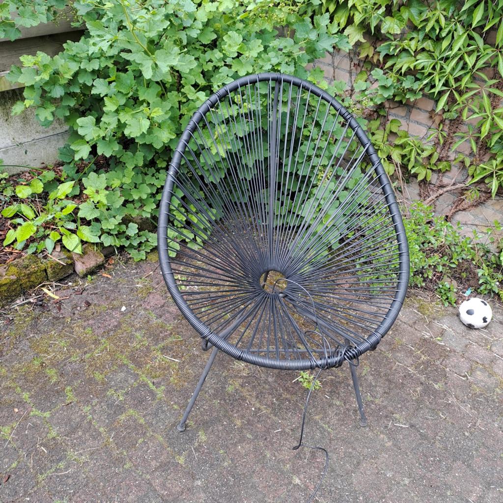 GRATIS stoel, Gebruikt, Zwart, Acapulco, Ophalen of Verzenden