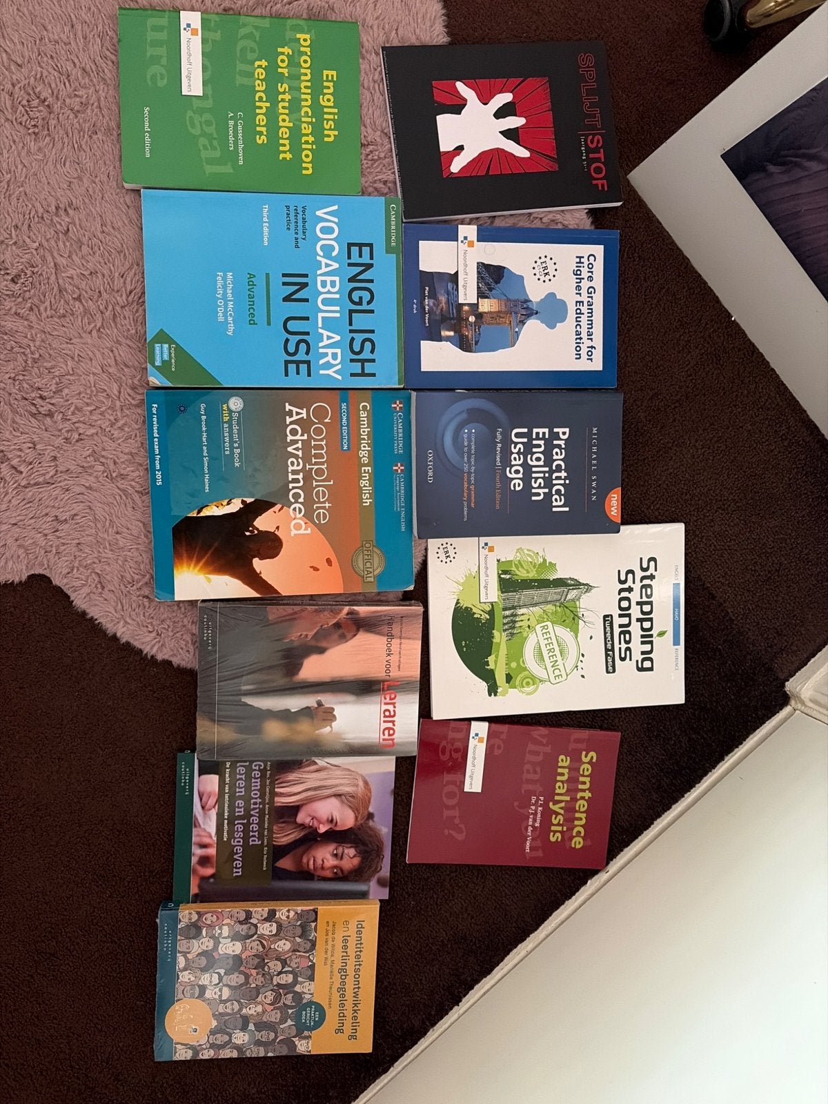 Studieboeken Leraar Engels HBO – 10 boeken – deels als nieuw, Boeken, Ophalen, Zo goed als nieuw, Overige niveaus, Engels