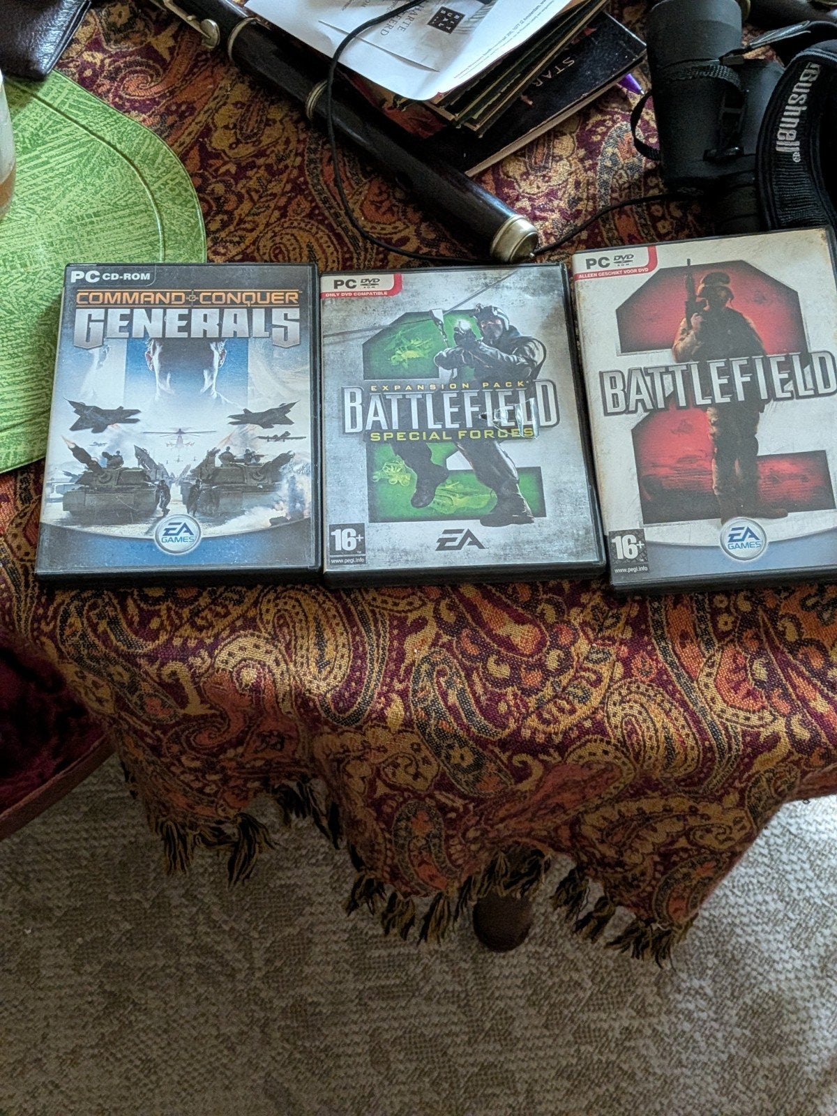 PC Games: Command & Conquer Generals, Battlefield 1942, BF2, Spelcomputers en Games, Games | Pc, Online, Gebruikt, Ophalen of Verzenden