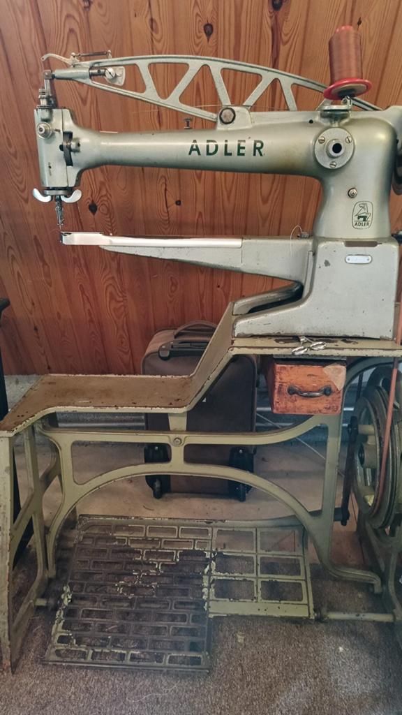 Antieke Adler Naaimachine - Industriële Schoenmaker, Ophalen