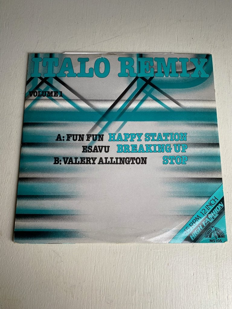 Italo Remix Volume 1 - Maxisingle, Ophalen of Verzenden, Zo goed als nieuw, 12 inch, Fotohoes