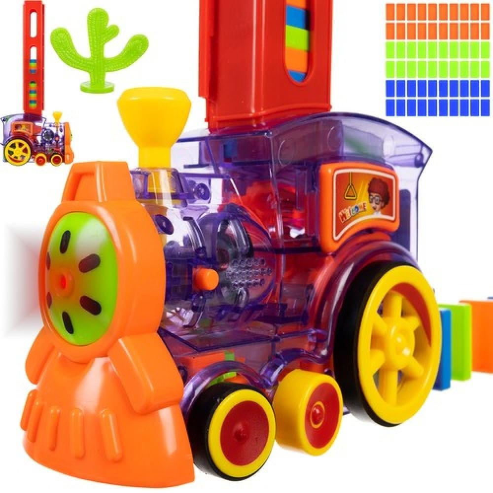 Trein met domino stenen, Overige merken, Info@buitenspelen-shop.nl, Nieuw, Ophalen of Verzenden