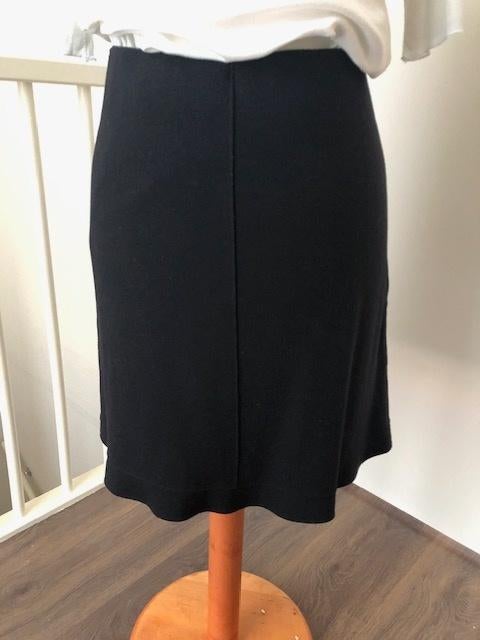 Marccain rok 38 (4) donker blauw, Kleding | Dames, Rokken, Maat 38/40 (M), Zo goed als nieuw, Knielengte, Marccain