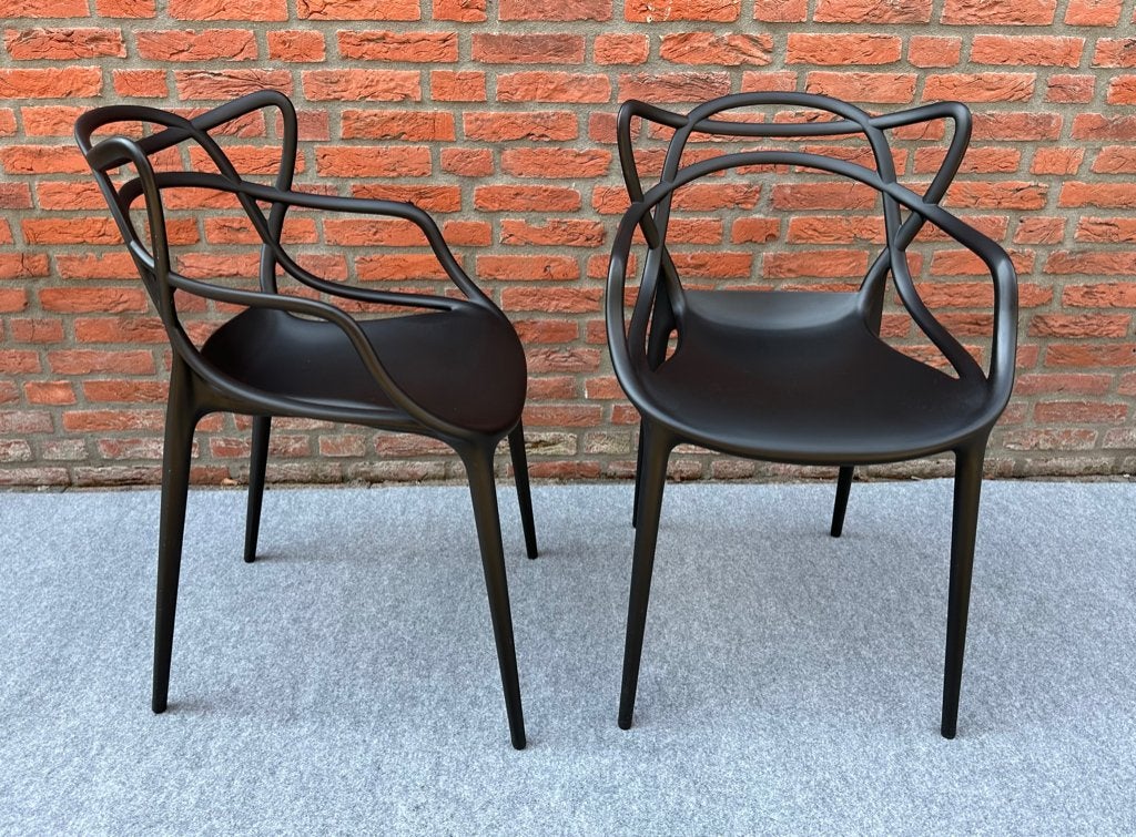 2x Kartell Masters Stoel by Philippe Starck, Huis en Inrichting, Stoelen, Ophalen, Kunststof, Twee, Modern, Antiek, Design