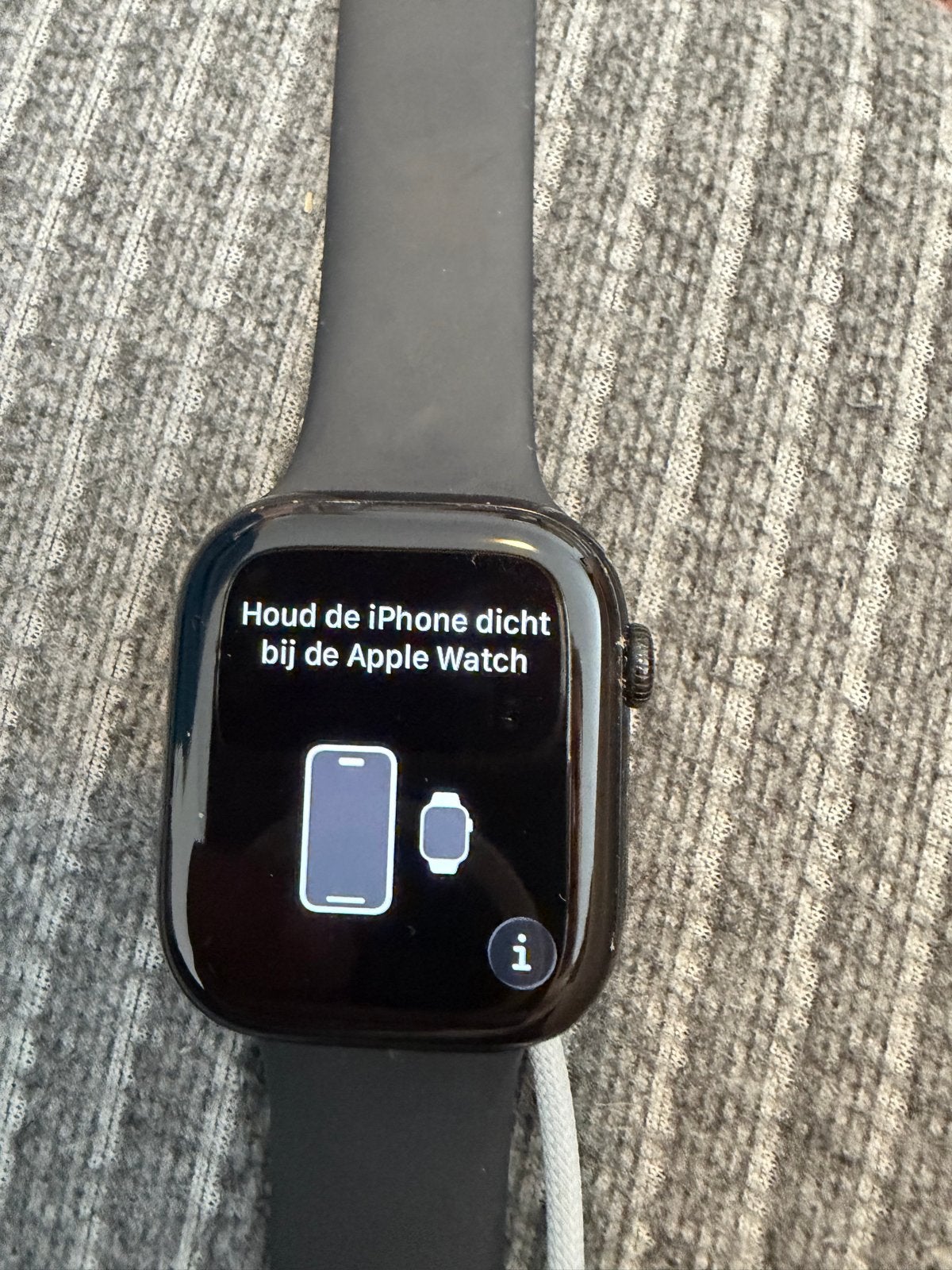 Apple Watch Series 10 46mm Zwart GPS, Ophalen, Afstand, Zwart, IOS