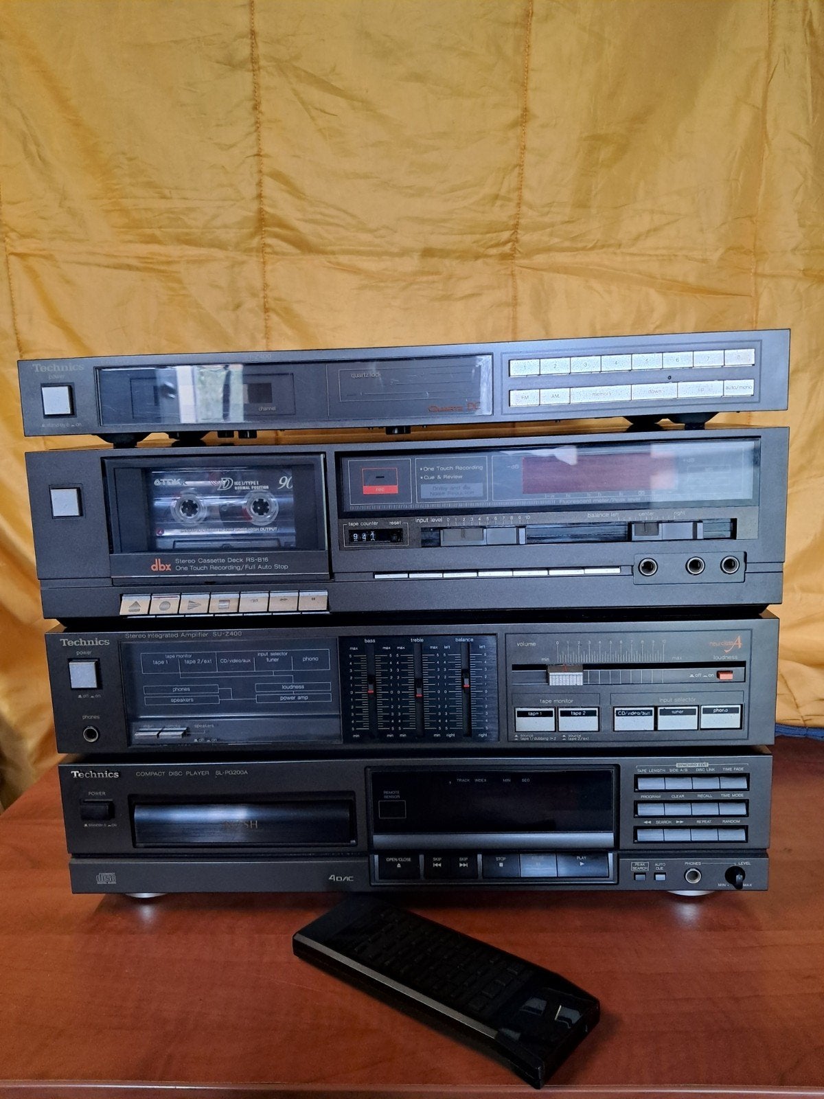 Stereo sete Technics., Ophalen of Verzenden, Zo goed als nieuw, Tuner of Radio, Overige merken