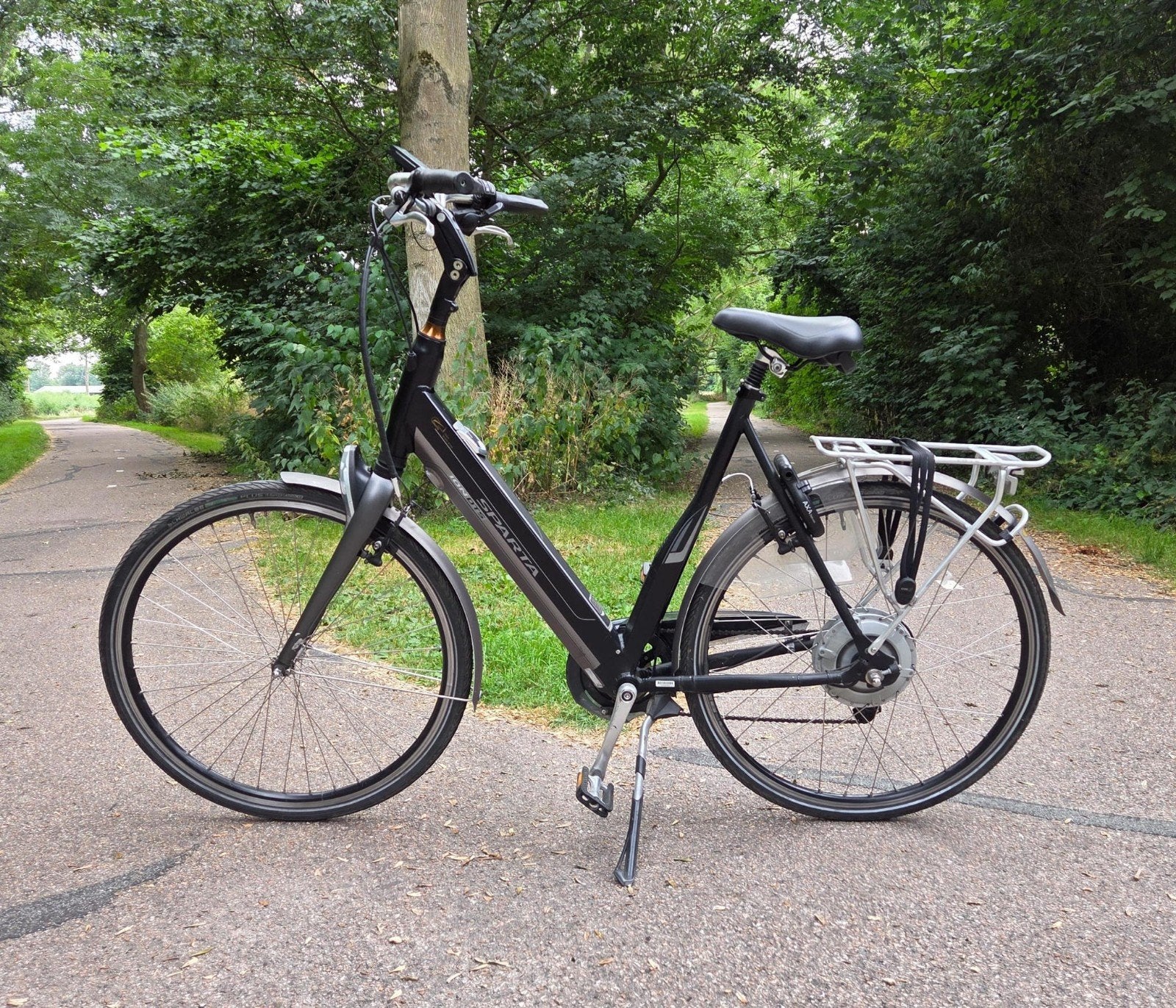 elektrische Damesfiets Sparta Ion DTS, Fietsen en Brommers, Elektrische fietsen, 59 cm of meer, Ophalen, Gebruikt, Sparta