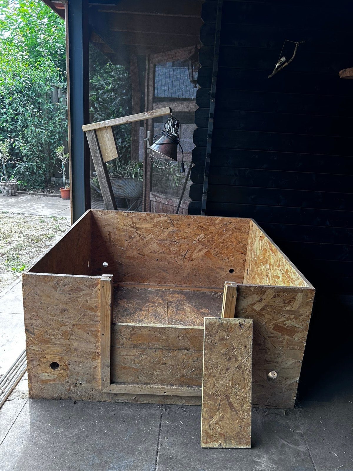 Mooie  grote werpkist, Dieren en Toebehoren, Ophalen, Minder dan 65 cm, Hondenhok, 110 cm of meer