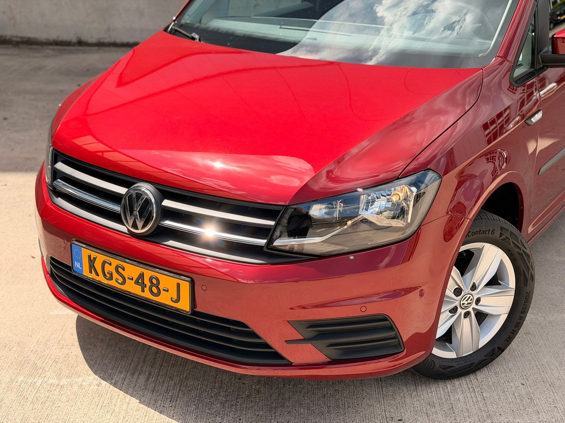 Volkswagen Caddy 1.2 TSI Carplay Trekh Airco Cruise Stoelver, Auto's, Voorwielaandrijving, Stof, Gebruikt, 4 cilinders