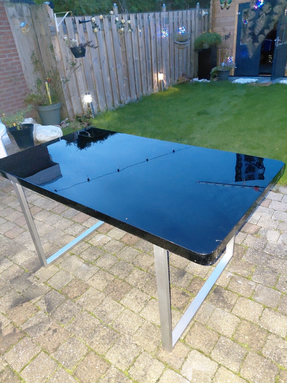 Te koop, Huis en Inrichting, Tafels | Bijzettafels, Ophalen of Verzenden, Zo goed als nieuw, 75 cm of meer, 60 cm of meer