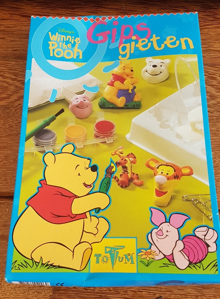 Disney Winnie the Pooh: gips gieten pakket a, Hobby en Vrije tijd, Ophalen of Verzenden, Nieuw, Overige typen, Overige merken
