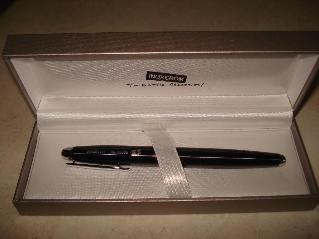 Inoxcrom vulpen, Verzamelen, Overige merken, Met doosje, Ophalen of Verzenden, Zo goed als nieuw