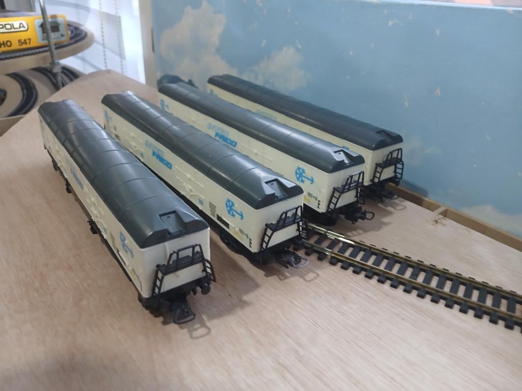 4 Lima Inter Frigo koelwagens - Grote wagens, Ophalen of Verzenden