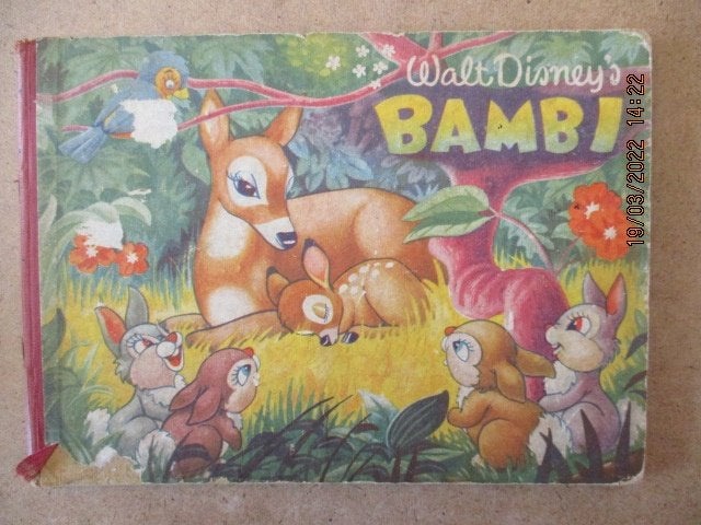 adv6083 bambi plaatjes boek 1, Boeken, Eén stripboek, Ophalen, Gelezen