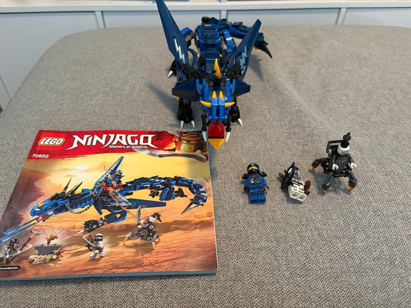 LEGO Ninjago 70652 Bliksemdraak met minifiguren, Ophalen of Verzenden, Gebruikt