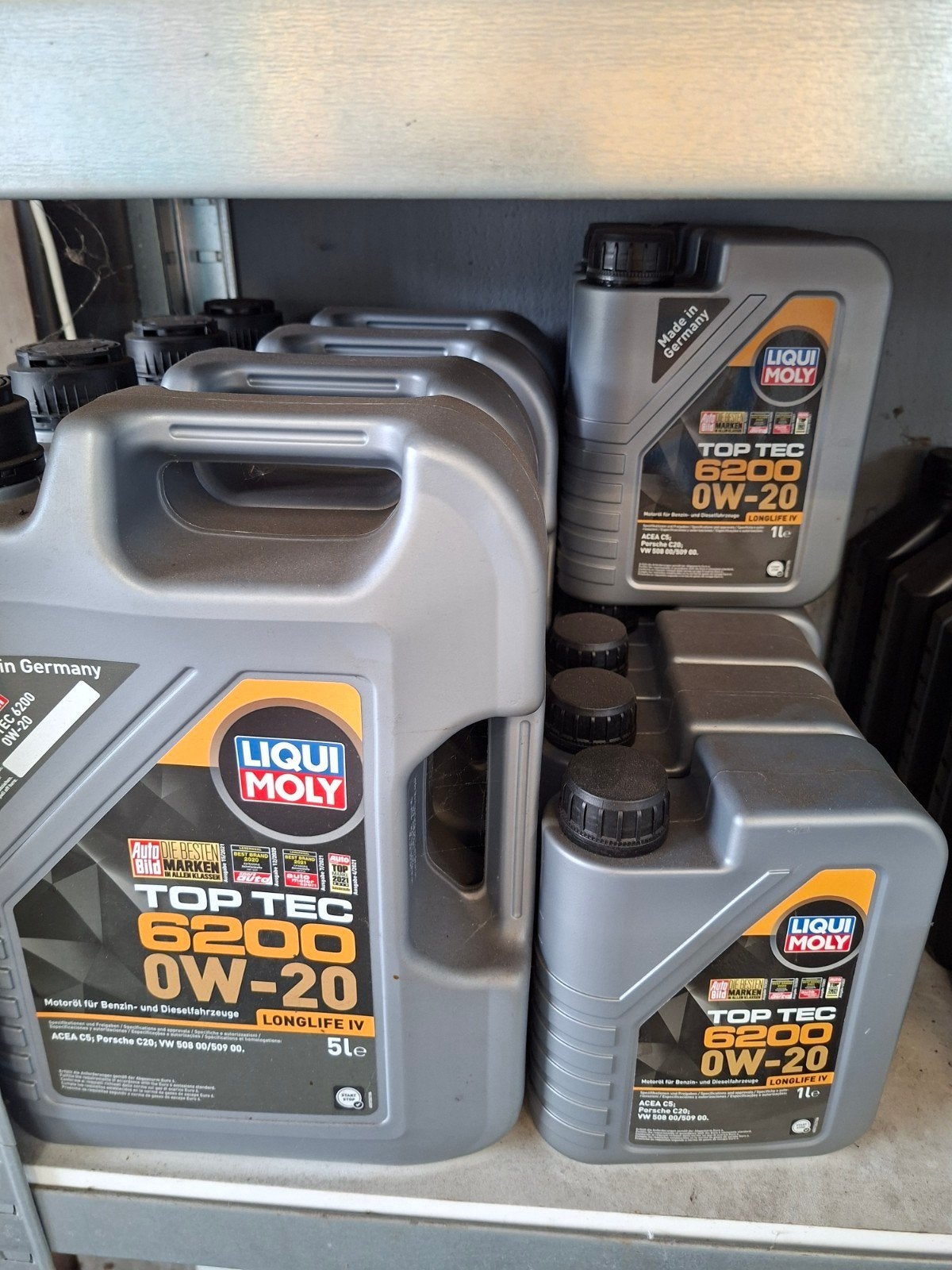 LIQUI MOLY TOP TEC 6200 0W-20 Motorolie - Diverse maten, Ophalen, Nieuw, Seat