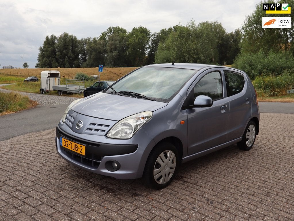 Nissan Pixo 1.0 Acenta, Auto's, Voorwielaandrijving, Euro 5, Stof, Gebruikt