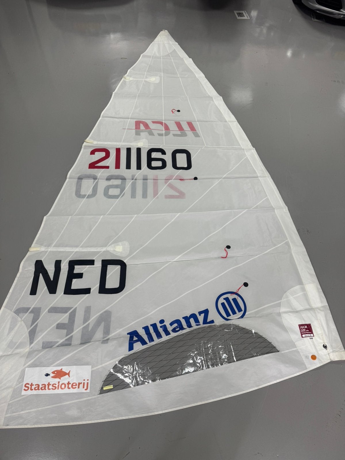 Ilca 7 MK2 zeil - hyde, Ophalen of Verzenden, Zo goed als nieuw