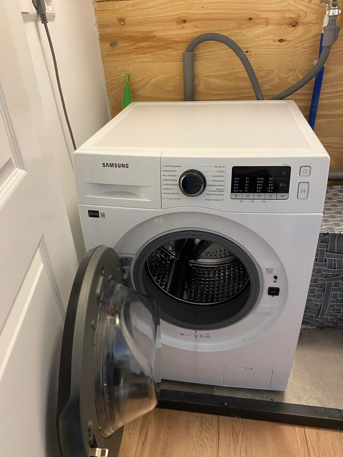 Samsung WD80TA049BE - 8/5 kg, 6 tot 8 kg, Ophalen of Verzenden, 85 tot 90 cm