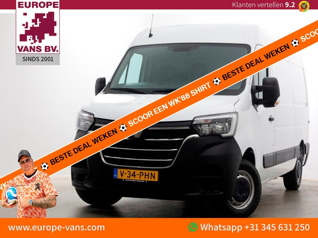 Renault Master T35 2.3 dCi 135pk L2H2 Comfort Airco/Navi NIE, Auto's, Voorwielaandrijving, 135 pk, Gebruikt, Euro 6