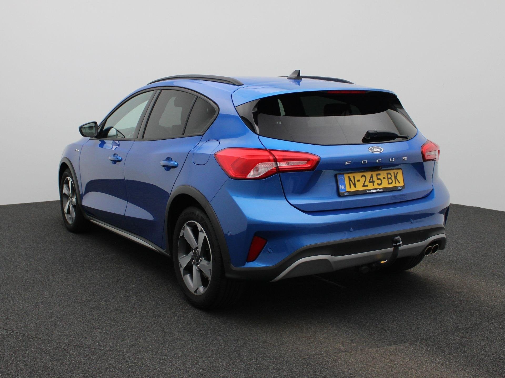 Ford Focus 1.0 EcoBoost Hybrid Active X Business | Trekhaak, Auto's, 12 maanden, Gebruikt, Euro 6, Blauw