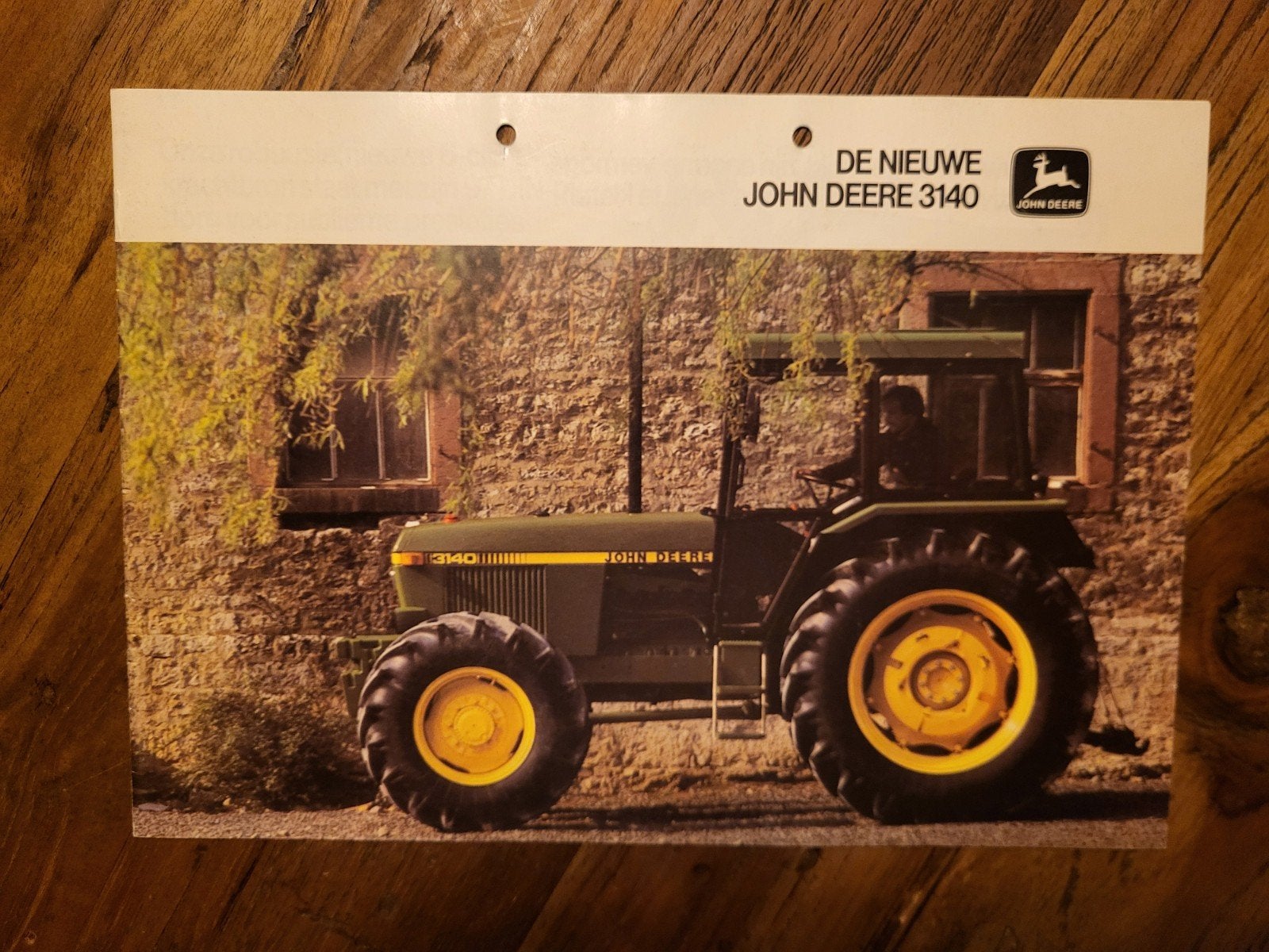 tractor folder John Deere 3140, Ophalen of Verzenden, Zo goed als nieuw
