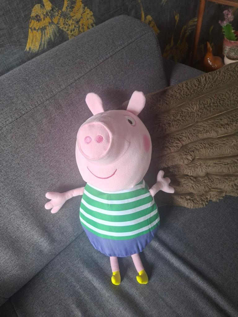Peppa big knuffel, Ophalen of Verzenden, Zo goed als nieuw, Overige typen