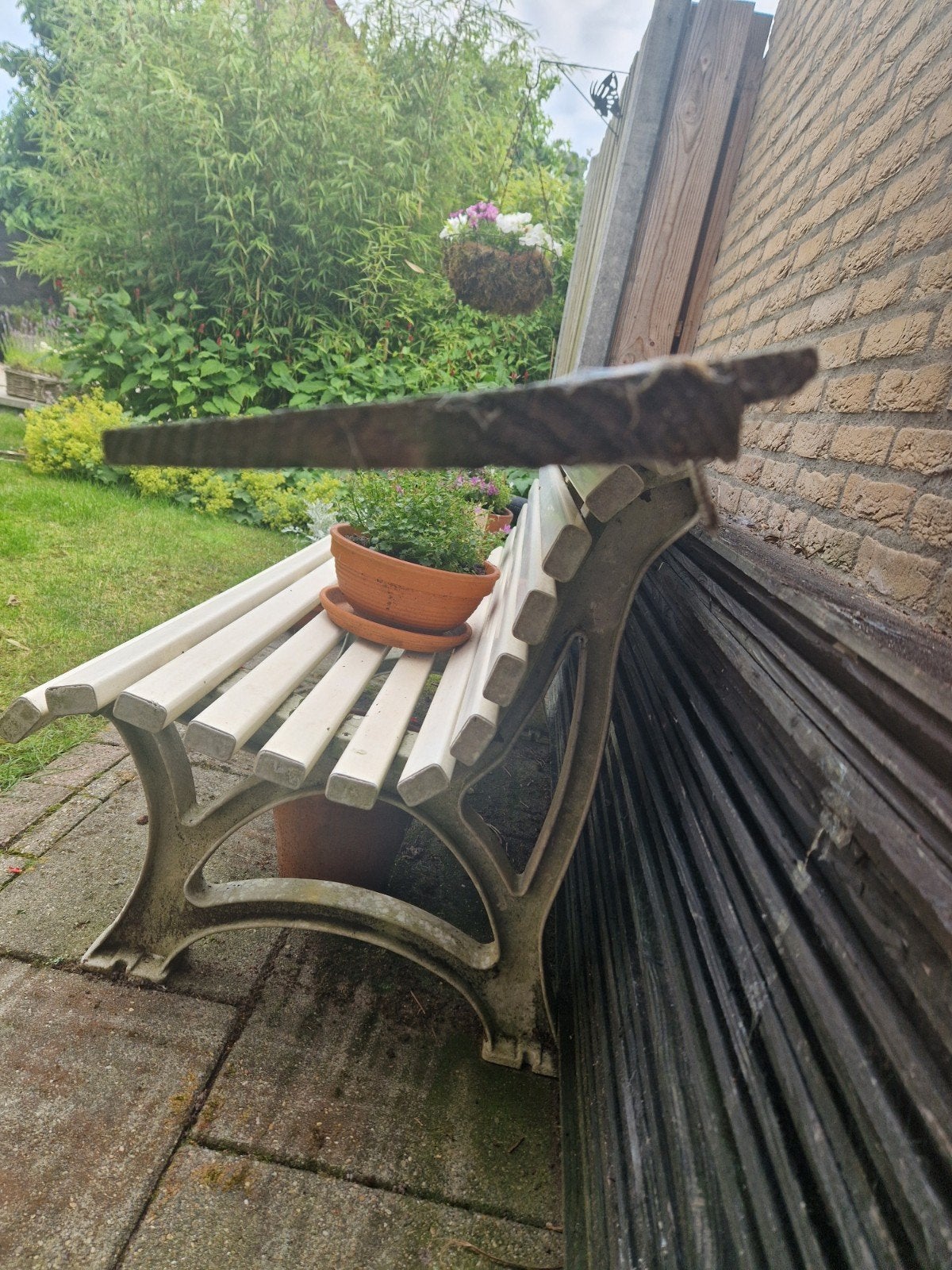 Geimpregneerde rabatdelen, Ophalen, Hout, Minder dan 3 meter, 1 tot 2 meter