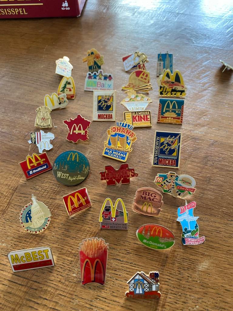 McDonald's pins Collectie, Verzamelen, Speldjes, Pins en Buttons, Ophalen of Verzenden, Gebruikt, Merk, Speldje of Pin