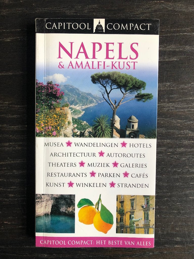 Napels & Amalfi-kust, reisgids, Italië, Capitool Compact, Capitool, Jeffrey Kennedy, Europa, Ophalen of Verzenden