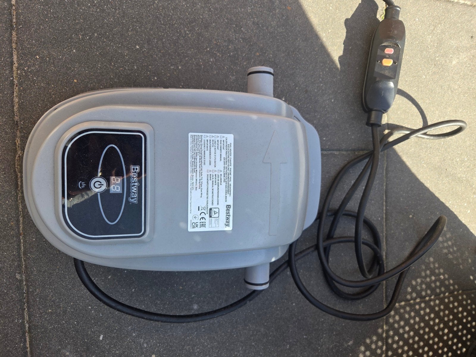 Bestway Lay-Z-Spa pomp en verwarmingseenheid, Ophalen of Verzenden, Gebruikt, Verwarming