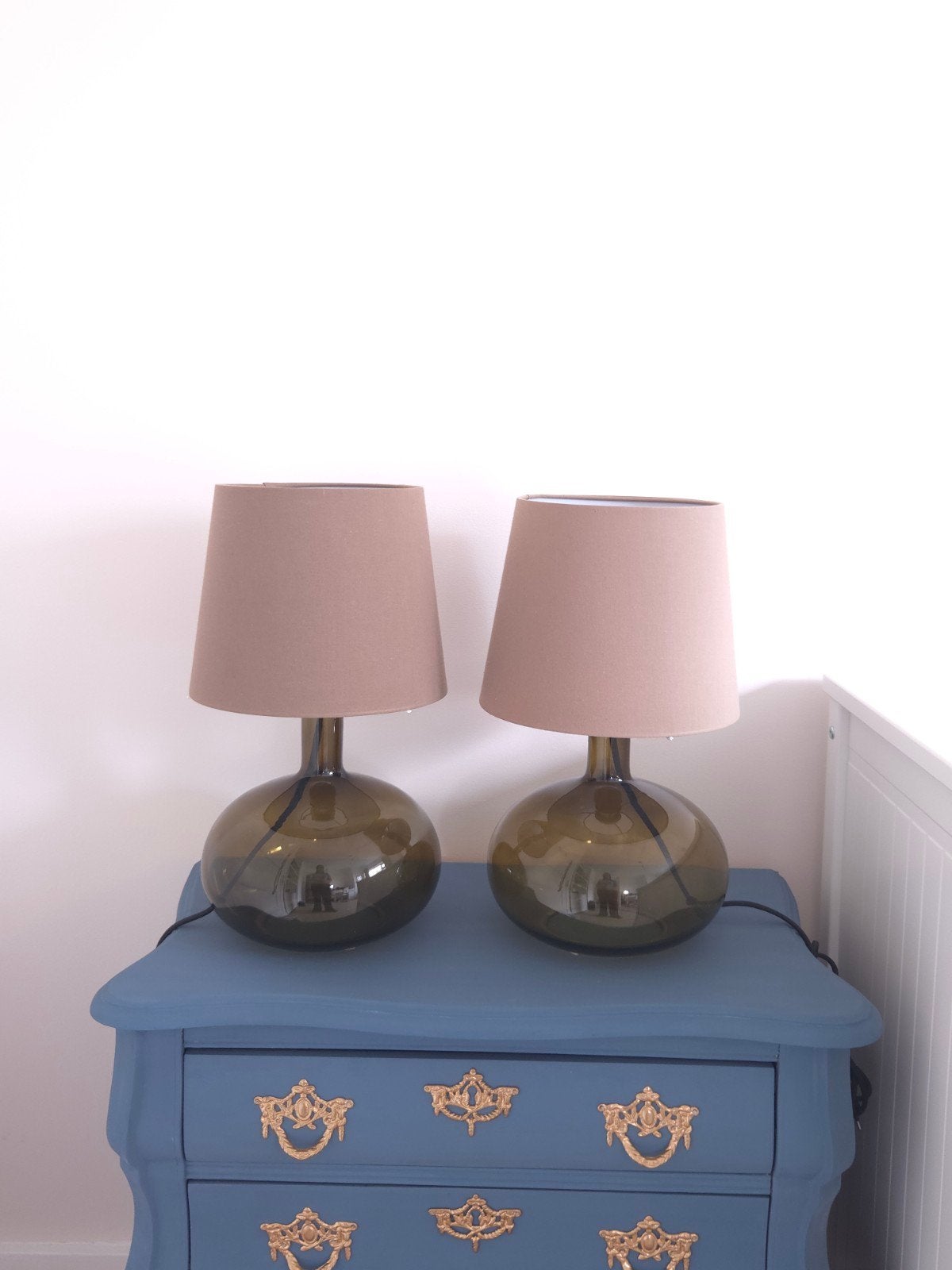 Ikea Anne Nilsson Ljusas Uvas tafellamp  prijs voor set, Ophalen, Glas, Met kap, IKEA