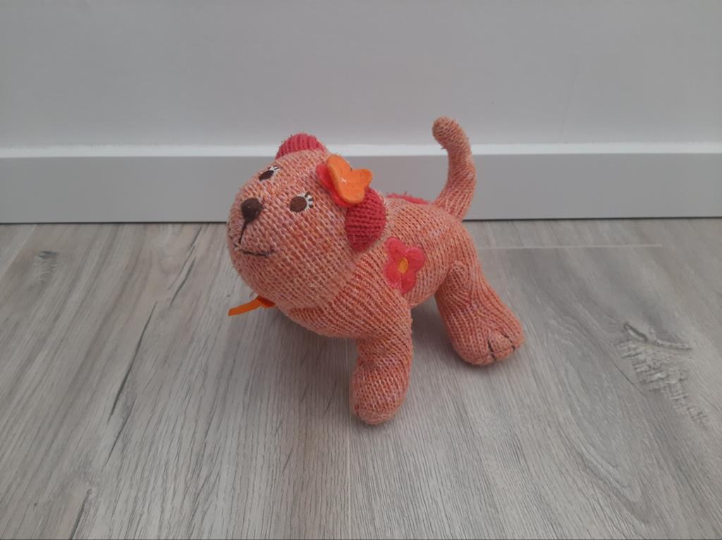 Knuffel happy horse poes kat vintage K6658, Ophalen of Verzenden, Zo goed als nieuw, Beer