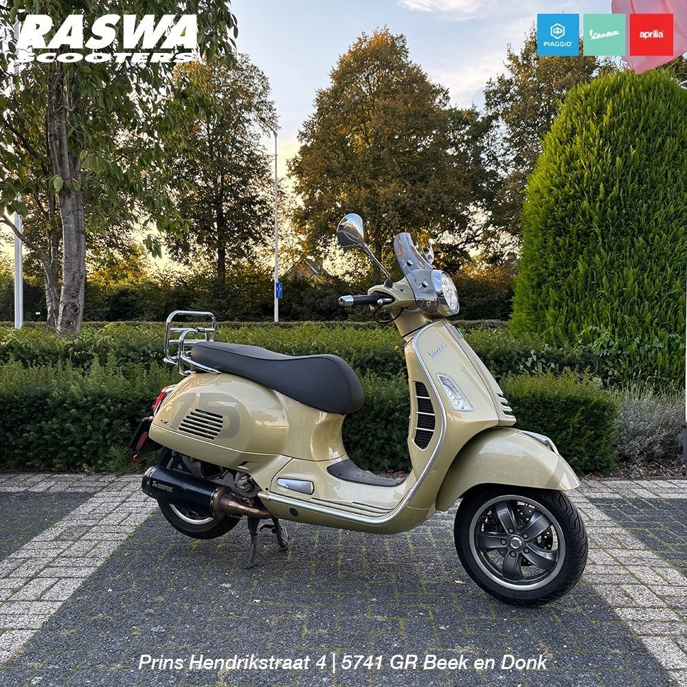 Vespa GTS 300 Hpe  | 75th Anniversary | Akrapovic, Occasion, ABS, Bedrijf, 310 cc