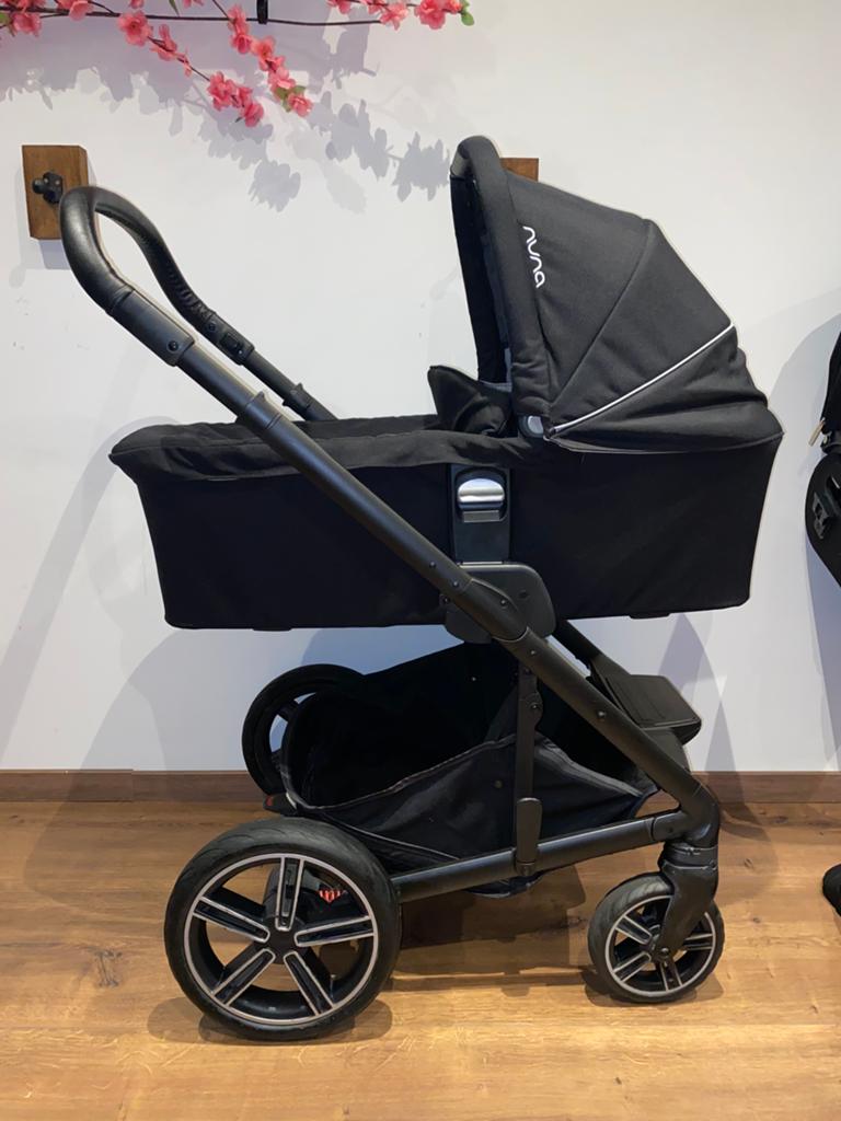 Nuna Mixx Jett Black 3in1 Kinderwagen incl Maxicosi, Kinderen en Baby's, Ophalen, Voetenzak, Zo goed als nieuw, Nuna