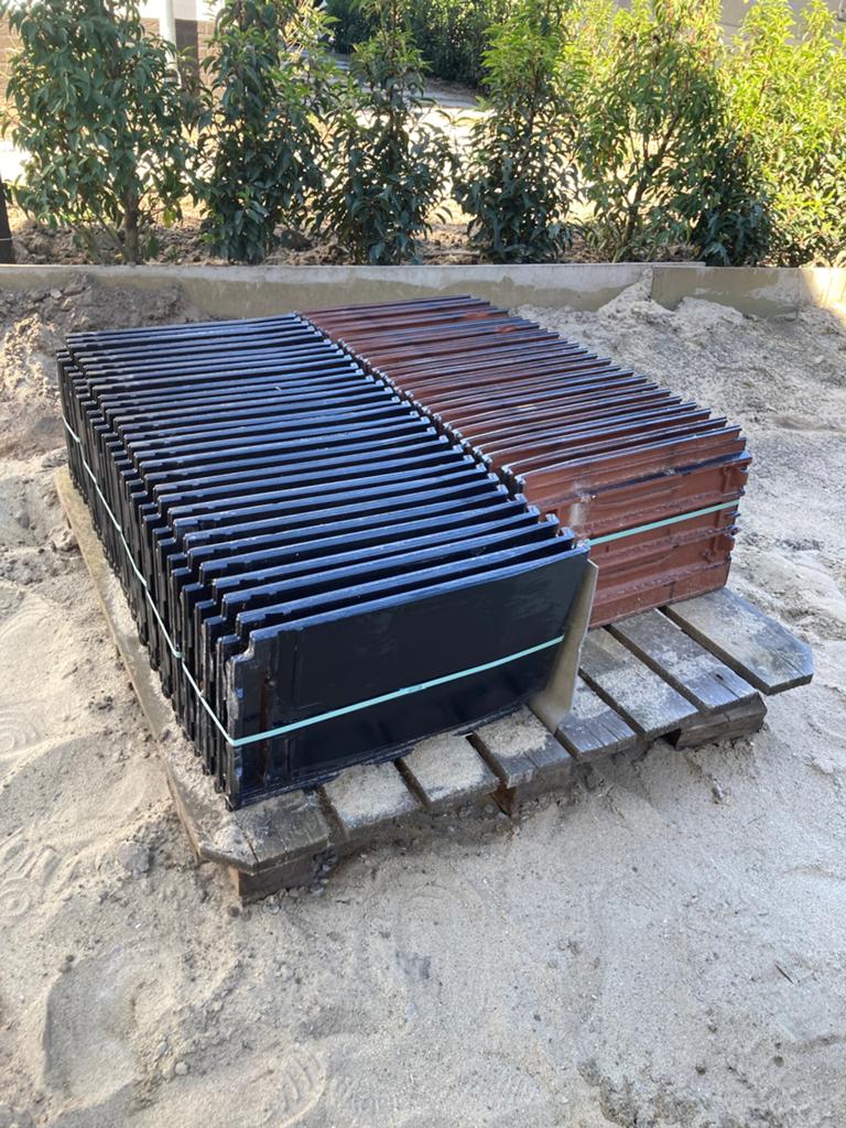 Wienerberger Actua 10 W - 55 pannen nieuw, Ophalen, Steen of Klei, Zwart, Nieuw