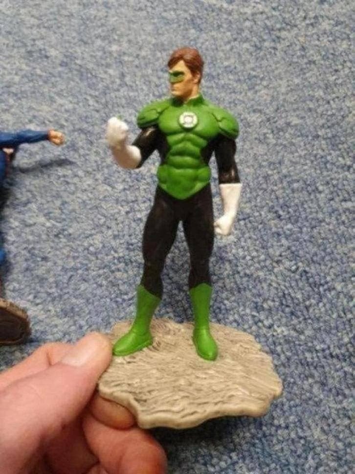 Green Lantern Figuurtje, Actiefiguur of Pop, Info@fotomeinema.nl, Ophalen of Verzenden, Zo goed als nieuw