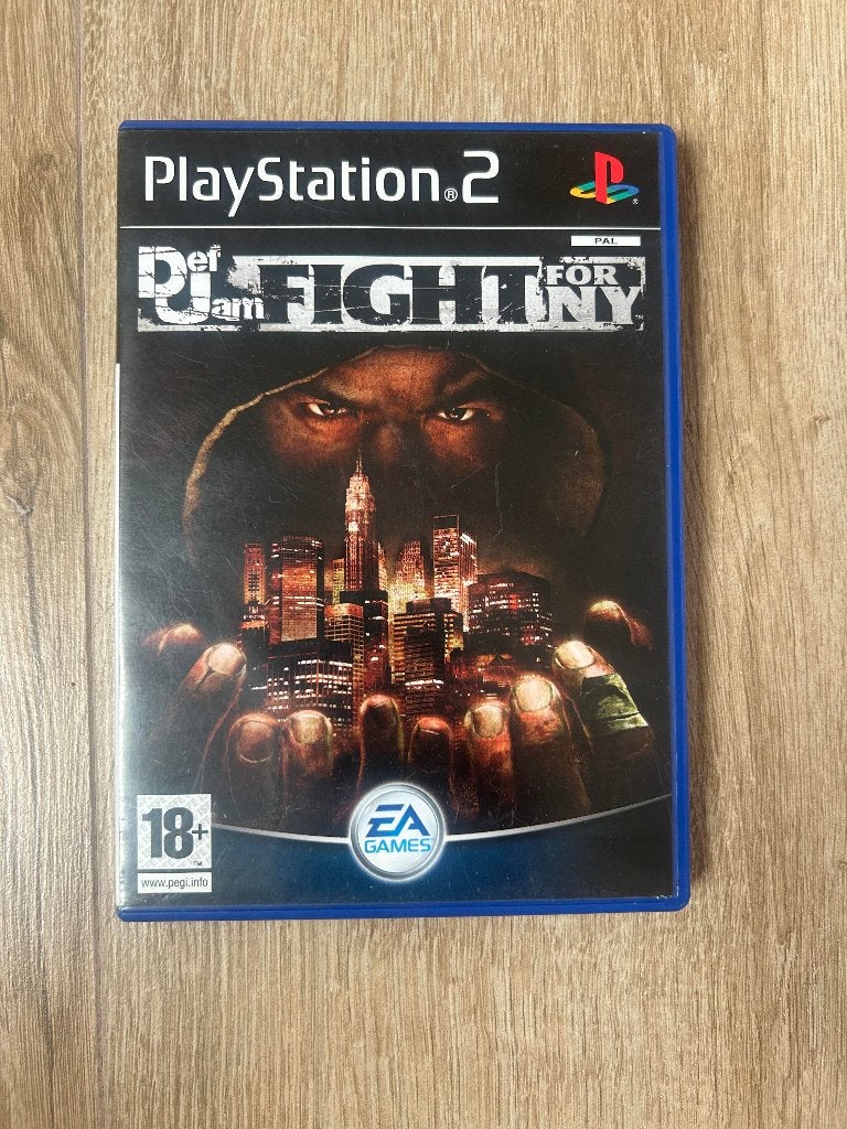 Def Jam fight for NY PS2, Gebruikt, Vanaf 18 jaar, Vechten, 2 spelers
