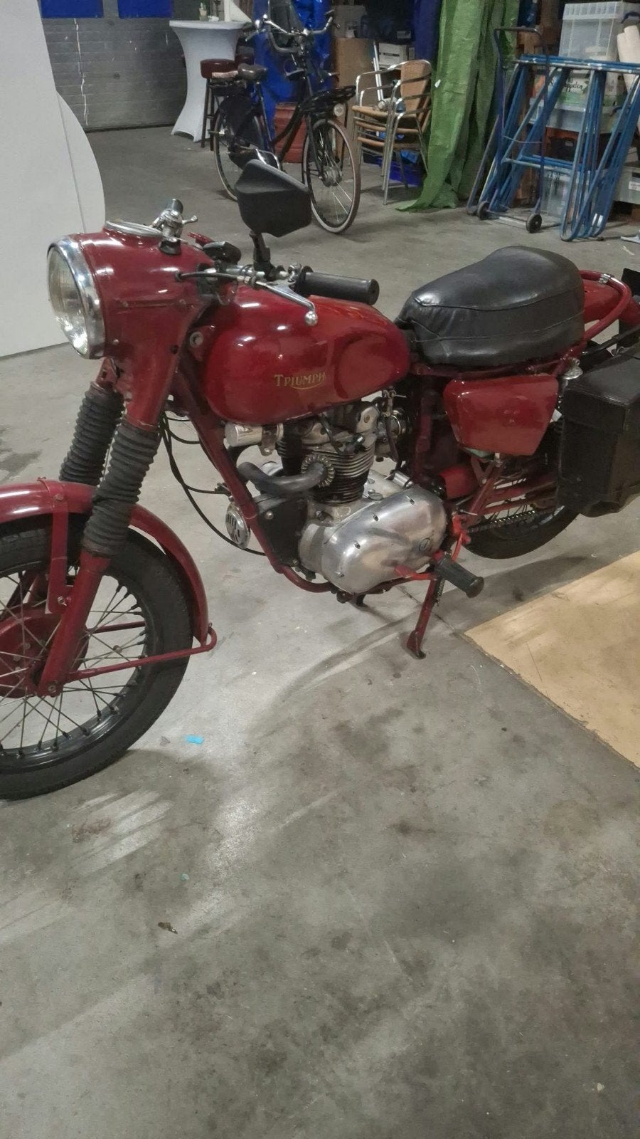Triumph 3TA bj 1966, 2 cilinders, Gebruikt, Overig, 350 cc