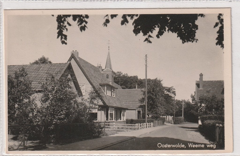 Oosterwolde  2, Ophalen of Verzenden, 1940 tot 1960, Gelopen, Friesland