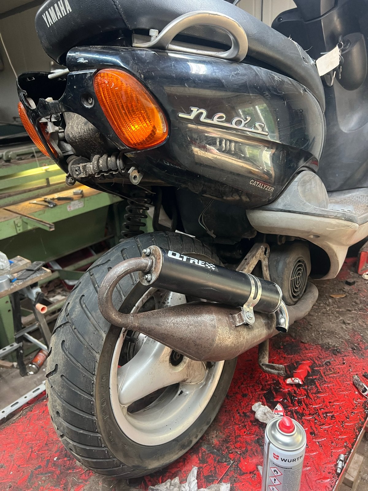 Yamaha Neos Uitlaat - Q-tre, Ophalen of Verzenden, Gebruikt, Uitlaat, Yamaha