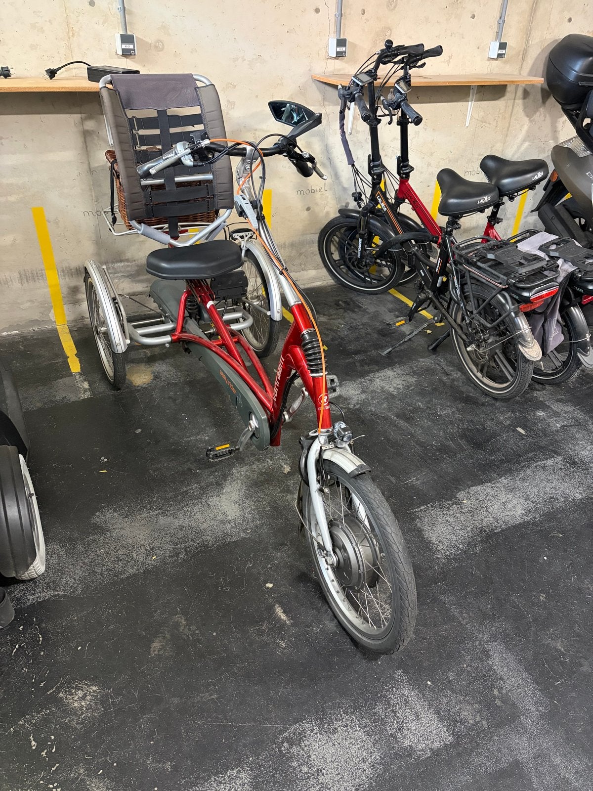 Van Raam Easy Rider driewieler met elektrische ondersteuning, Fietsen en Brommers, Fietsen | Driewielfietsen, Ophalen, Gebruikt