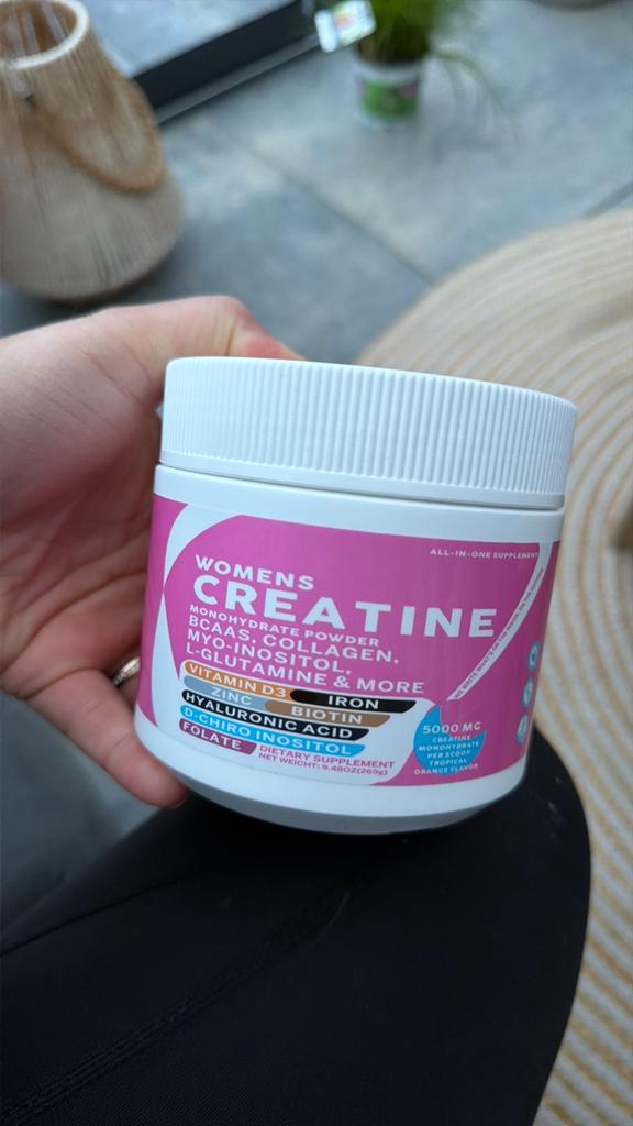 Womans Creatine, Sport en Fitness, Gezondheidsproducten en Wellness, Ophalen of Verzenden, Nieuw, Poeder of Drank