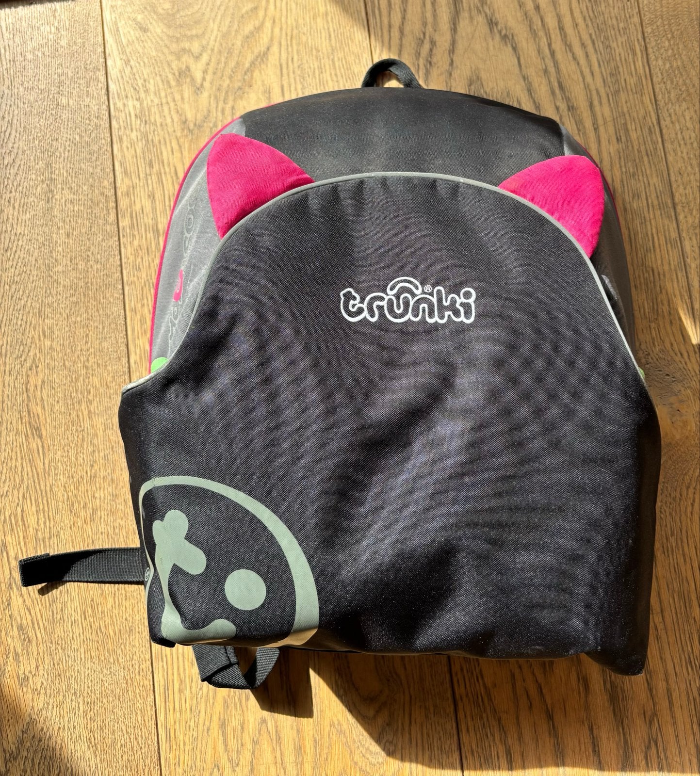 Trunki Boostapak 2-in-1 autozitje en rugzak 4-11 jaar roze, Overige merken, 15 t/m 36 kg, Ophalen of Verzenden, Gebruikt