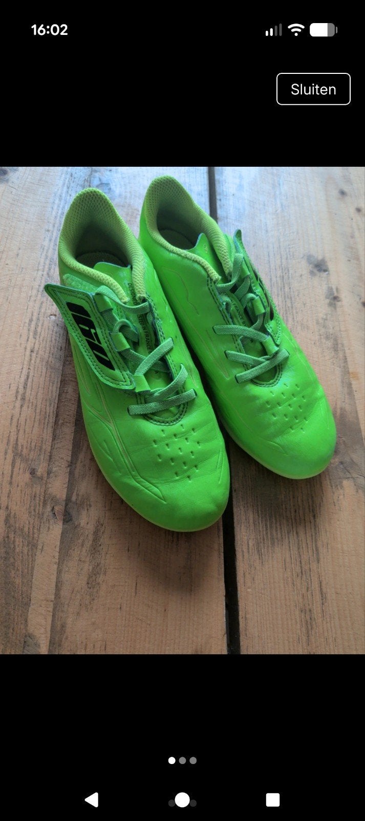 Voetbalschoenen Decathlon maat 34, Ophalen of Verzenden, Gebruikt, Schoenen