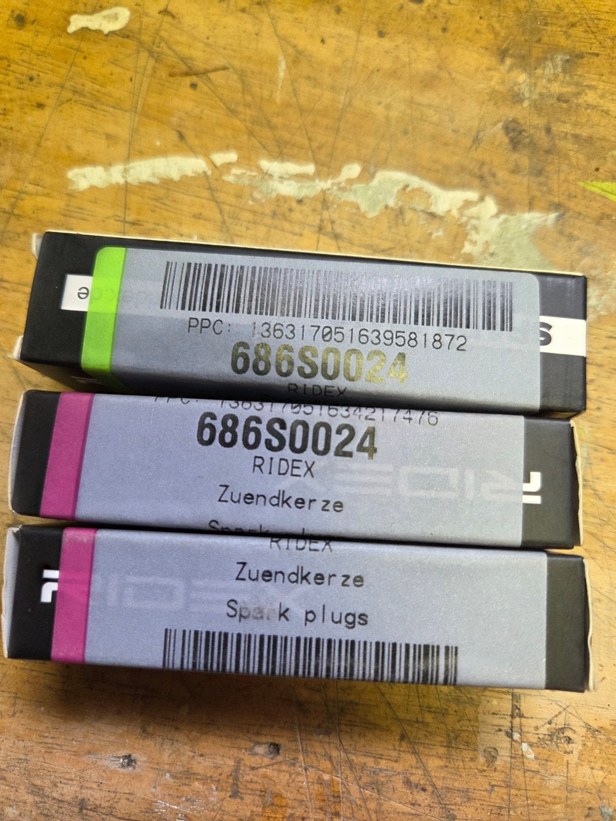 Nieuwe bougies voor C1, 107, Aygo (3 st), Ophalen of Verzenden, Nieuw, Citroën