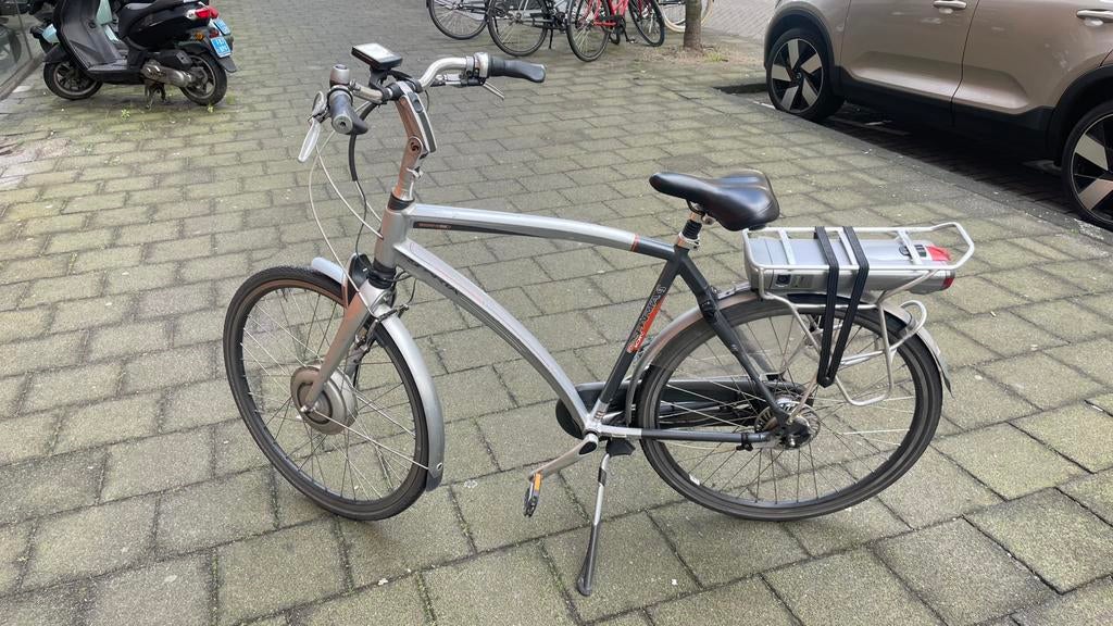 Sparta ion RX plus elektrische herenfiets, Fietsen en Brommers, Elektrische fietsen, Ophalen, Sparta, Gebruikt, 59 cm of meer