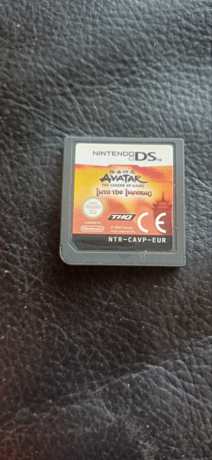 Avatar: The Legend of Aang Into the Inferno DS cartridge, Avontuur en Actie, Gebruikt, 1 speler, Ophalen of Verzenden