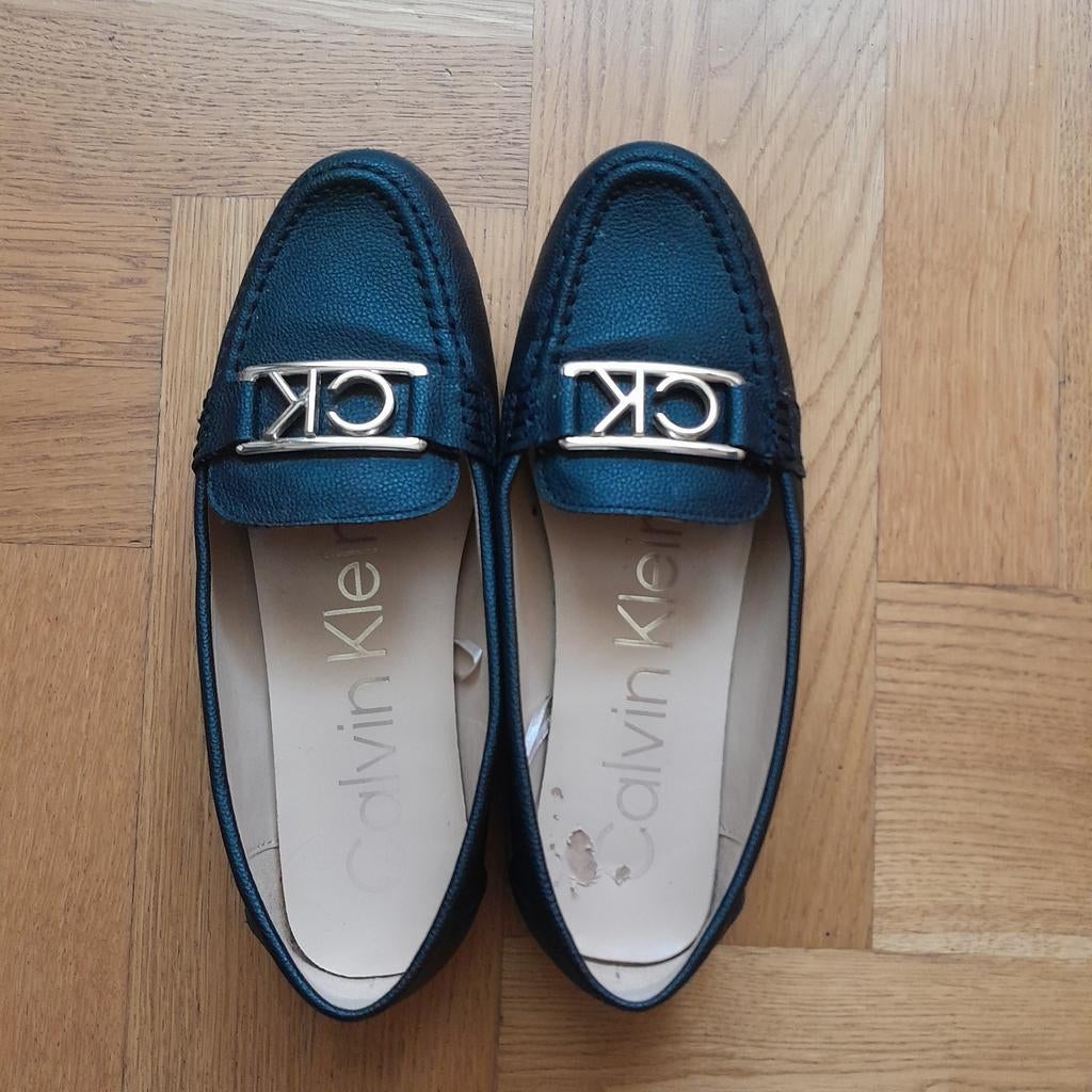 Zwarte Calvin Klein dames mocassins maat 37, Ophalen of Verzenden