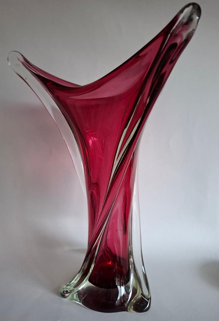 Murano vaas 40 cm, Antiek en Kunst, Ophalen of Verzenden